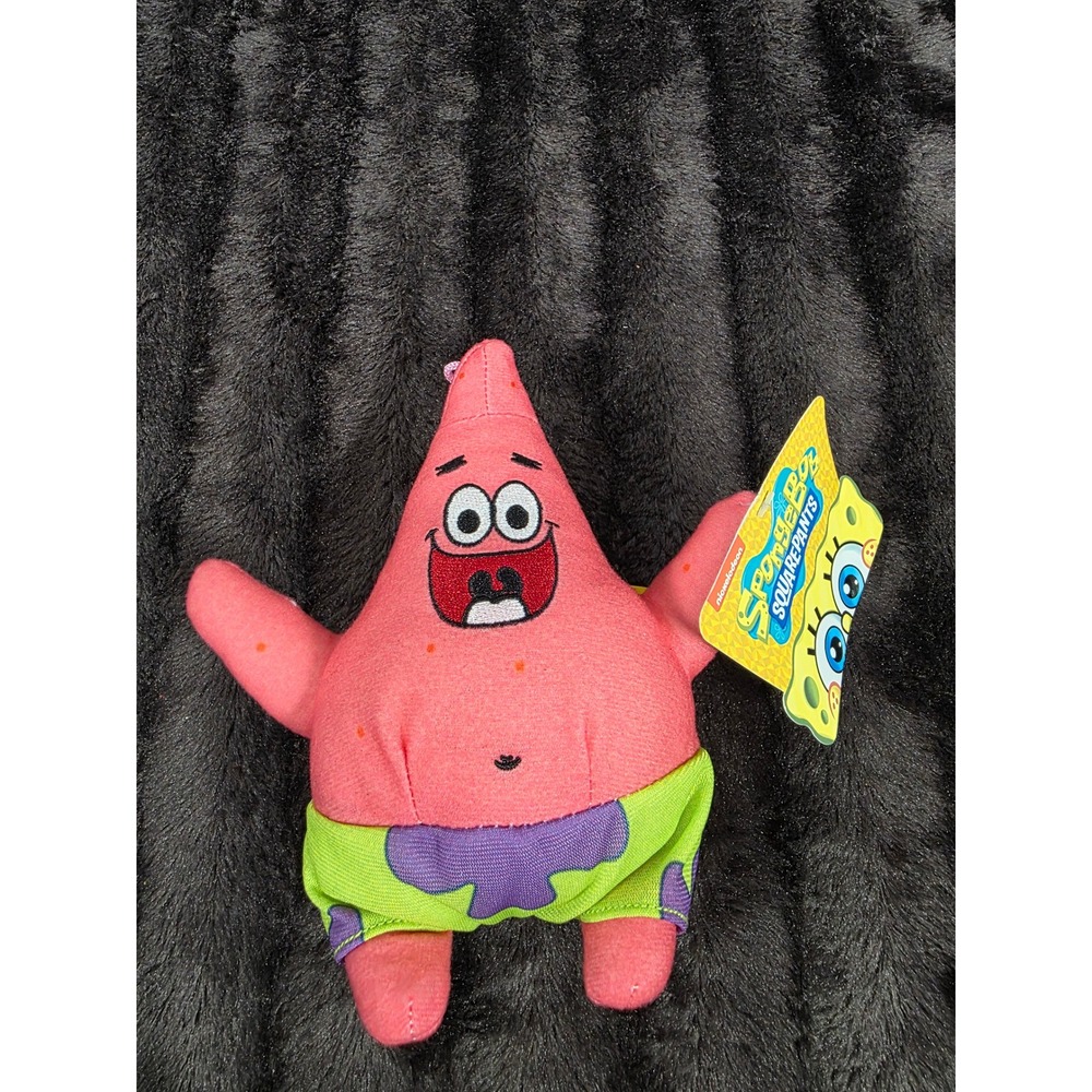 Nickelodeon SpongeBob SquarePants Patrick Star Plush Toy Good Stuff NWT Pink